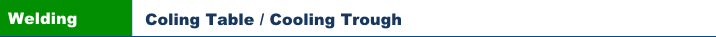 Cooling Table / Cooling Trough